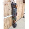 Image 4 : Hand Carved Wooden Cigar Store Indian