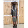 Image 5 : Hand Carved Wooden Cigar Store Indian
