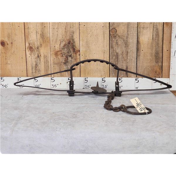 Early Blacksmith Made Grizzly Bear Trap