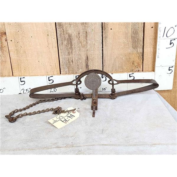Newhouse Animal Trap Company #114 Double Long Spring Trap