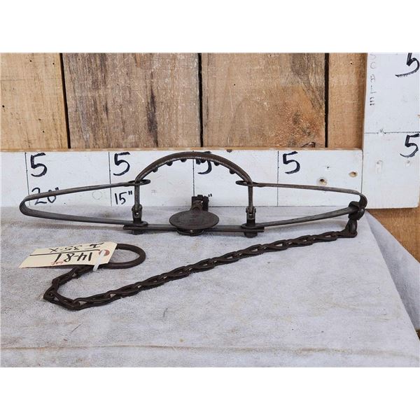 S. Newhouse Oneida Community #14 Double Long Spring Trap