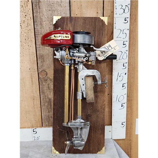 Circa 1939 Neptune Mighty Mite 1.5HP Outboard Boat Motor