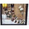 Image 2 : Frame Of 32 Beautiful Butterflies Taxidermy