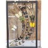Image 7 : Frame Of 32 Beautiful Butterflies Taxidermy