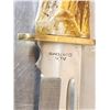 Image 3 : 2 Fixed Blade Antler Handle Knives By Al's Customs