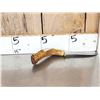 Image 4 : 2 Fixed Blade Antler Handle Knives By Al's Customs