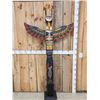 Image 1 : Hand Carved Wooden Totem Pole