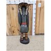 Image 4 : Hand Carved Wooden Cigar Store Indian