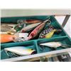 Image 5 : Vintage Kennedy Fishing Tackle Box With 53 Vintage Crankbaits