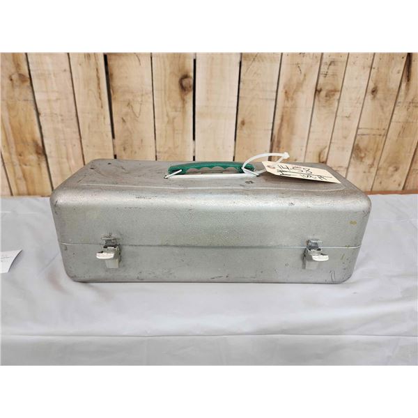 Vintage Kennedy Fishing Tackle Box With 55 Crank Bait Lures