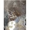 Image 5 : Navajo Sterling Silver Black Bear Claw Necklace Pendant