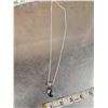 Image 1 : Navajo Sterling Coyote Claw Necklace