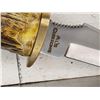 Image 2 : 2 Fixed Blade Antler Handle Knives