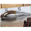 Image 4 : 2 Fixed Blade Antler Handle Knives