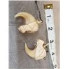 Image 1 : 2 Mountain Lion Cougar Wire Wrapped Necklace Pendants