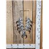 Image 13 : Spectacular Kenny Ray McNeilly Sterling Silver & Grizzly Bear Claw Navajo Style Squash Blossom