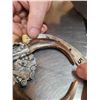 Image 15 : Spectacular Kenny Ray McNeilly Sterling Silver & Grizzly Bear Claw Navajo Style Squash Blossom