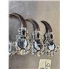 Image 9 : Spectacular Kenny Ray McNeilly Sterling Silver & Grizzly Bear Claw Navajo Style Squash Blossom