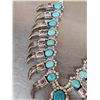 Image 8 : Gorgeous Navajo Squash Blossom Sterling Silver Bkack Bear Claw Necklace by Kenny Ray McNeilly Jr
