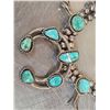 Image 2 : Vintage Navajo Sterling Silver Squash Blossom Necklace