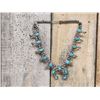 Image 6 : Vintage Navajo Sterling Silver Squash Blossom Necklace