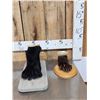 Image 1 : 2 Black Bear Paw Change Holders Taxidermy