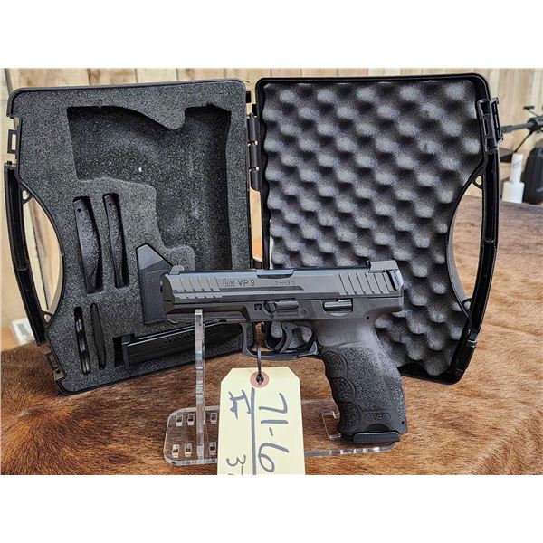 Heckler & Coch Model VP9 9mm Semi Auto Pistol New