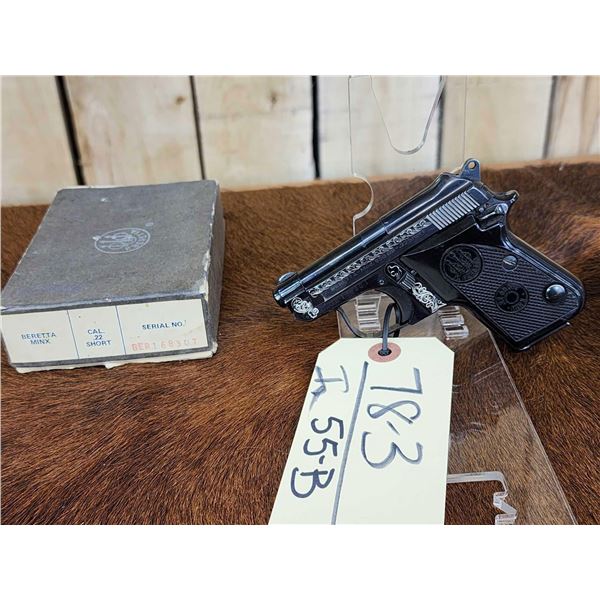 Beretta Model 950 BS Minx .22 Short Semi Auto Pistol In Original Box