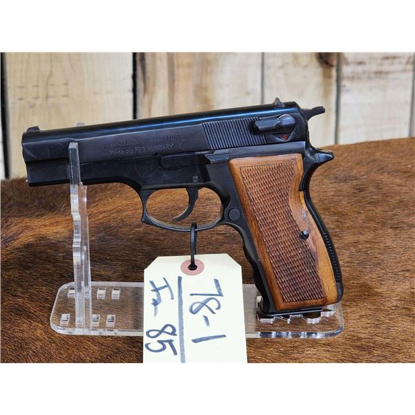 FEG/CAI Model P9RK 9mm Semi Auto Pistol