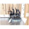 Image 1 : Frederick Remington Bronze " Coming Through The Rye "