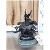 Image 4 : Frederick Remington Bronze " Coming Through The Rye "