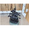 Image 7 : Frederick Remington Bronze " Coming Through The Rye "
