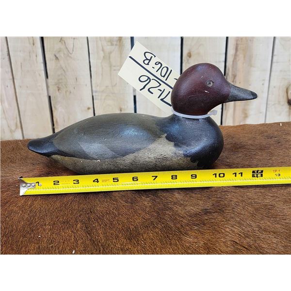 Vintage Mason Wooden Duck Decoy