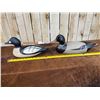 Image 1 : 2 Hand Carved Wooden Duck Decoys