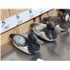 Image 7 : 4 Vintage Mason Wooden Duck Decoys