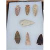 Image 1 : Group Of 7 Stone Points Native American Artifact