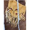 Image 13 : Native American Style Buckskin Pow Wow Dress & Satchel