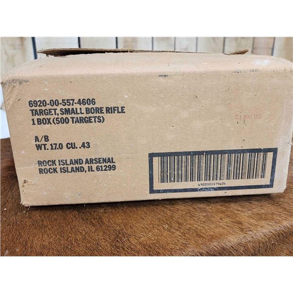 500 Small Bore Rifle Targets Rock Island Arsenal