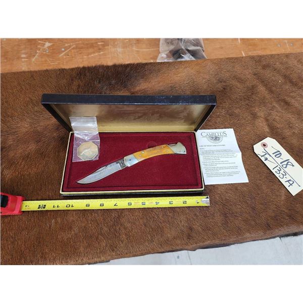 Pheasants Forever Lock Blade Knife
