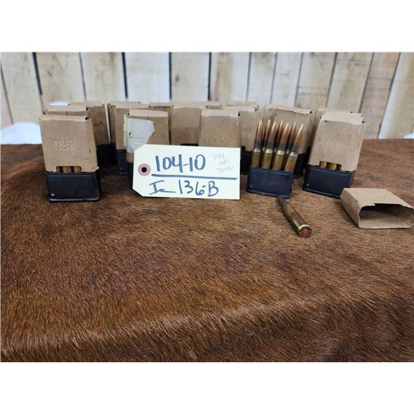 144 Rounds Of Military 30-06 Ammunition