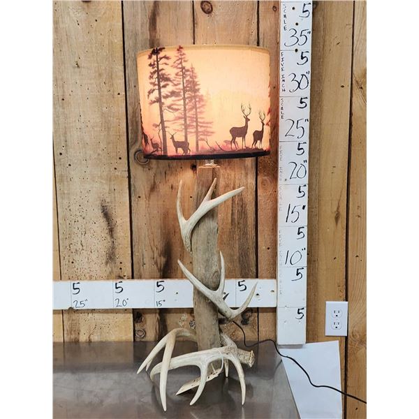 Antler & Driftwood Lamp
