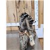 Image 5 : 2 Raccoons In A Birch Bark Canoe Taxidermy