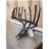 Image 4 : Spectacular Whitetail Skull Metal Sculpture