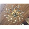 Image 8 : GORGEOUS 8 Light Mule Deer Antler Chandelier