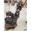 Image 12 : Jim Davidson Bronze " Western Indian Successful Hunt "
