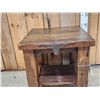 Image 2 : Amish Custom Built Rustic Barn Wood Display Table
