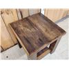 Image 7 : Amish Custom Built Rustic Barn Wood Display Table
