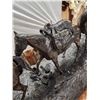 Image 11 : R. Clark Bronze Sculpture "Cowboy And Horses Crossing The Mountain "