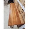 Image 5 : Amish Built Cherry Wood Custom Display Table