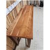 Image 6 : Amish Built Cherry Wood Custom Display Table